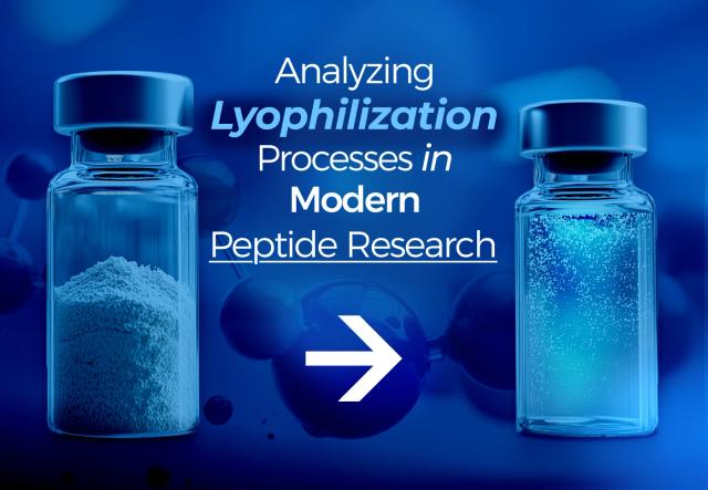 Analyzing Lyophilization Processes in Modern Peptide Research